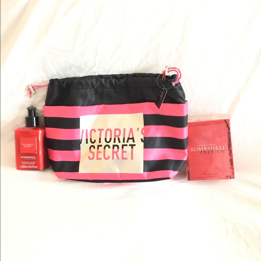 Victoria’s Secret Three Piece Bombshell Intense Gift Set NWT